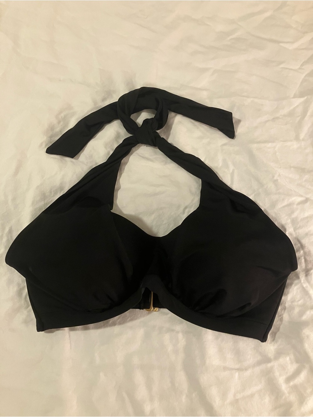 Athleta Aqualuxe 2 Way Halter Bikini Top